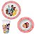 Kit Refeição Infantil de Personagens C/ 3 Peças Prato + Copo - Imagem 15