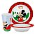Kit Refeição Infantil de Personagens C/ 3 Peças Prato + Copo - Imagem 26