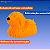 Mania Flofys Doguinho Anti-Stress Colorido Squishie apertar Pet fofo - Imagem 11