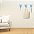 Kit com 3 Ganchos Adesivos Borboleta Multiuso Rosa ou Azul Decorativo - Imagem 8