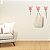 Kit com 3 Ganchos Adesivos Borboleta Multiuso Rosa ou Azul Decorativo - Imagem 9