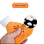 Pelúcia Coxinha Brinquedo para cachorro pet Divertido Anti estresse - Imagem 6