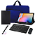 kit completo Capas c/Teclado + Mouse Bluetooth p/Tablet Galaxy Tab S6 Lite P610 P615 P613 - Imagem 1