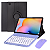 Capa Giratória A9 Plus Preta + Teclado e Mouse Bluetooth - Imagem 1