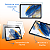 Capa + Teclado Mouse Bluetooth p/ Tablet Galaxy Tab A8 10.5 Polegadas - Imagem 5