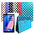 Kit Capa Suporte c/ Bolinhas Coloridas p/ Galaxy Tab A 8 Polegadas c/ Película - Imagem 1