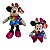 Pelúcia Minnie Mouse Disney Tamanho P Coleção Beanie Babie - Imagem 2