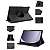 Kit 10 Capas Giratórias P/ Tablet Samsung Galaxy Tab A9 Tela 8.7 X110 cor Preta - Imagem 3