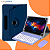 Capa Giratória + Teclado TouchPad + Caneta Touch p/Tablet Pritom 8 Polegadas - Imagem 11