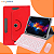 Capa Giratória + Teclado TouchPad + Caneta Touch p/Tablet Pritom 8 Polegadas - Imagem 13