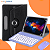 Capa Giratória + Teclado TouchPad + Caneta Touch p/Tablet Pritom 8 Polegadas - Imagem 18