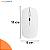 Mouse Wireless Bluetooth Sem Fio Led RGB Recarregável Silencioso - Imagem 12