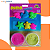 Kit 2 Massinhas Areia Magica Coloridos + 6 Forminhas - Imagem 2