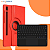 Capa Giratória + Película de Vidro + Teclado Touchpad p/ Tablet Samsung S9 FE - Imagem 17