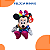 Kit Ursinho Pelúcia Minnie Mouse + Dado chaveiro - Imagem 2