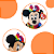 Kit Ursinho Pelúcia Minnie Mouse + Dado chaveiro - Imagem 4