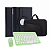 Kit Teclado Bluetooth + Case Rotativa + Bolsa Protetora - Imagem 1