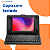 Case c/ Teclado + Película Crystal Clear  p/ Tablet M8 Wi-Fi M8 4G M8 4G Go Edition - Imagem 2