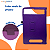 Capa c/ Suporte P/ Tablet 9 Polegadas M9 Multi + Teclado Bluetooth Roxo - Imagem 3