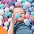 Bolinhas para Piscina Infantil 50 unidades Rosa, Azul e Roxo - Imagem 4