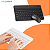 Kit capa transparente + luva + teclado +  Suporte  P/  tablet Xiaomi se - Imagem 5