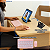 Capa Transparente p/ Tablet Samsung A9 8.7 + Suporte + Teclado Bluetooth + Maleta - Imagem 9