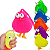 Brinquedo Anti Stress De Apertar Galinha Com Led Squish Toys Fidget - Imagem 5