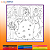 Tapete Para Colorir Lavável Princesas Para Crianças Com 12 Canetinhas - Imagem 4