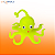 Polvo de Apertar com Luz Squishy Fidget Toys Anti Stress Ansiedade - Imagem 15