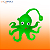 Polvo de Apertar com Luz Squishy Fidget Toys Anti Stress Ansiedade - Imagem 14