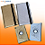 Kit Capa Giratoria para Tablet Galaxy Tab A 8 T290 T295 + Mouse + Mousepad + Teclado + Luva - Imagem 14