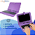 Capa com teclado Rosa para Vision tab 7 Polegadas Princess estampa + caneta touch - Imagem 5