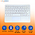 capa giratória de 10 teclado e mouse Bluetooth p/ Lenovo p11 plus - Imagem 8