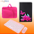 Kit tablet a9 plus estampado rosa - Imagem 3