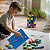 Brinquedo Quadro Encaixe com letras e números - Imagem 3