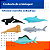 Brinquedo Sensorial Antiestresse Infantil – Animais Marinhos Relaxantes para Aperto e Diversão - Imagem 9
