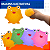 Brinquedo Infantil Antiestresse Monstrinhos Sapos para Apertar Aliviar o Estresse - Imagem 10