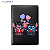 Capa Giratória com Suporte Para Tablet Positivo Vision Tab 7 Estampada + Película + Caneta Touch - Imagem 2
