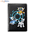 Capa Giratória com Suporte Para Tablet Positivo Vision Tab 7 Estampada + Película + Caneta Touch - Imagem 3