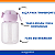 Garrafa Infantil 500ml Transparente com Alça e Cartela de Adesivos para Personalizar - Imagem 6