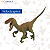 Dinossauro Brinquedo Infantil Para Crianças de Borracha Bonecos Colecionáveis Multikids - Imagem 2
