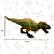 Dinossauro Brinquedo Infantil Para Crianças de Borracha Bonecos Colecionáveis Multikids - Imagem 8
