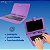Capa Vision 7 com Teclado Rosa + Película de Proteção de Cristal + Mouse Bluetooth - Imagem 7