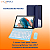Capa Smart Case Para Tablet Samsung Galaxy Tab A9 8.7” X110 X115 + Teclado e Mouse Bluetooth - Imagem 16