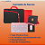 Capa p/ Tablet samsung A9 Plus c/ Teclado Mouse Case transporte - Imagem 2
