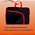 Capa p/ Tablet samsung A9 Plus c/ Teclado Mouse Case transporte - Imagem 7