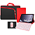 Capa p/ Tablet samsung A9 Plus c/ Teclado Mouse Case transporte - Imagem 1