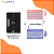 Case giratória preta para Tab Lenovo M11 + Teclado e Mouse via Bluetooth - Imagem 3