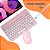 Case giratória preta para Tab Lenovo M11 + Teclado e Mouse via Bluetooth - Imagem 6