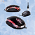 Kit Case Capa Luva Proteção para Notebook 17 polegadas Roxa + Mouse Led c/ Fio + Mouse Pad Preto - Imagem 5